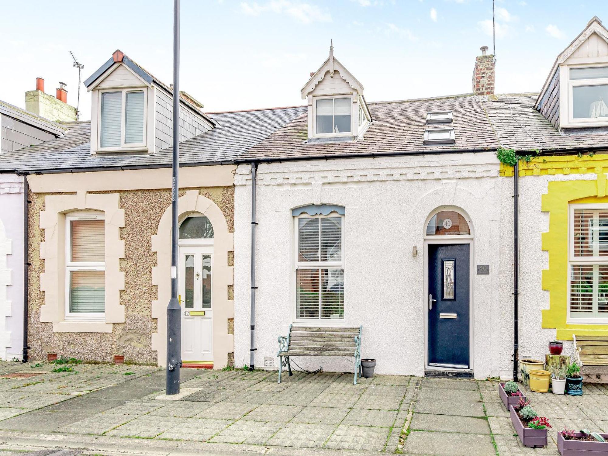 Pebble Cottage Cullercoats ภายนอก รูปภาพ